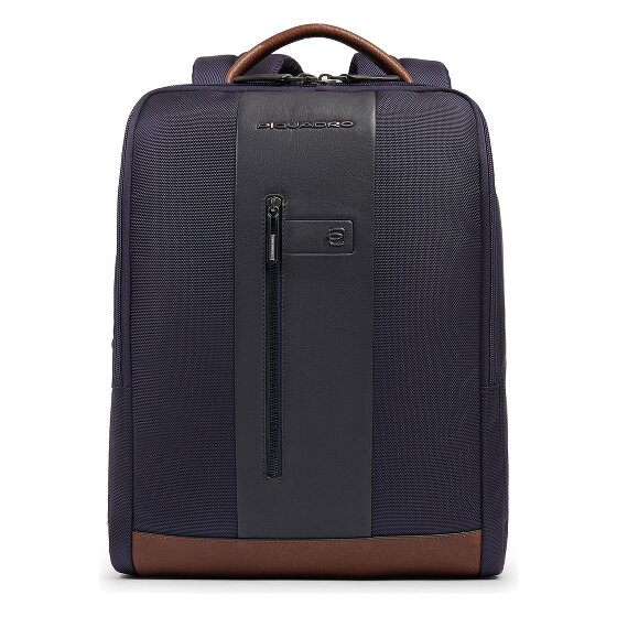 Piquadro Brief Zakelijke rugzak RFID-bescherming 41 cm Laptopvak