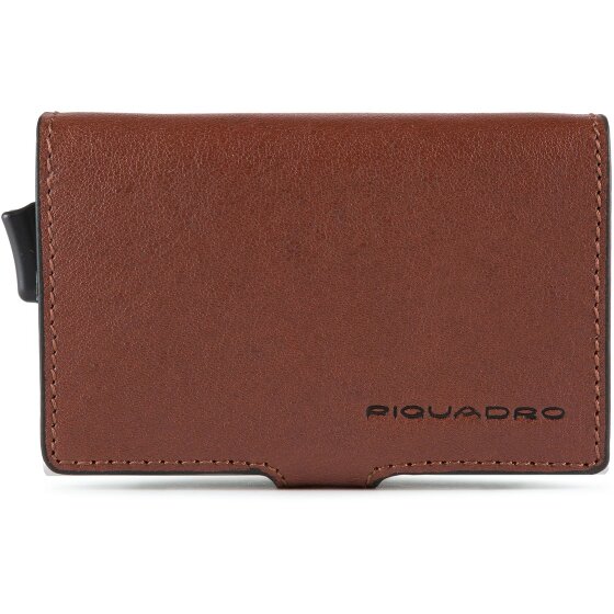 Piquadro Blue Square Creditcardhouder RFID-bescherming Leder 7 cm