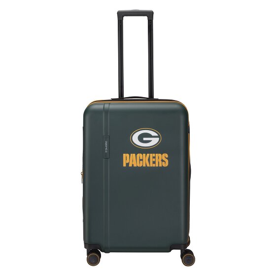 Travelite travelite x NFL 4 wielen Trolley M 67 cm met uitbreidingsplooi