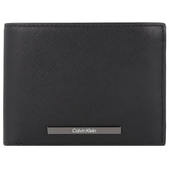 Calvin Klein Modern Bar Portemonnee RFID-bescherming Leer 12.5 cm Calvin Klein Modern Bar Portemonnee RFID-bescherming Leer 12.5 cm