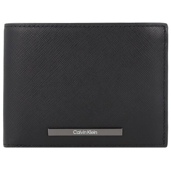 Calvin Klein Modern Bar Portemonnee RFID-bescherming Leer 12.5 cm