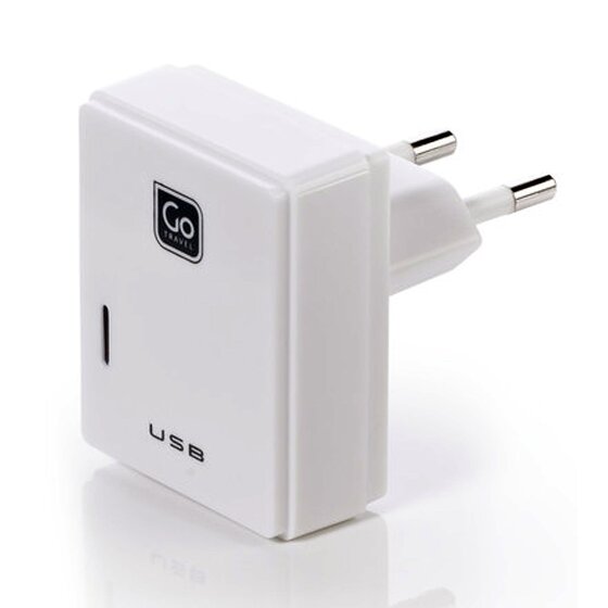 Go Travel Dubbele USB oplader voor Micro USB + Apple apparaten UK
