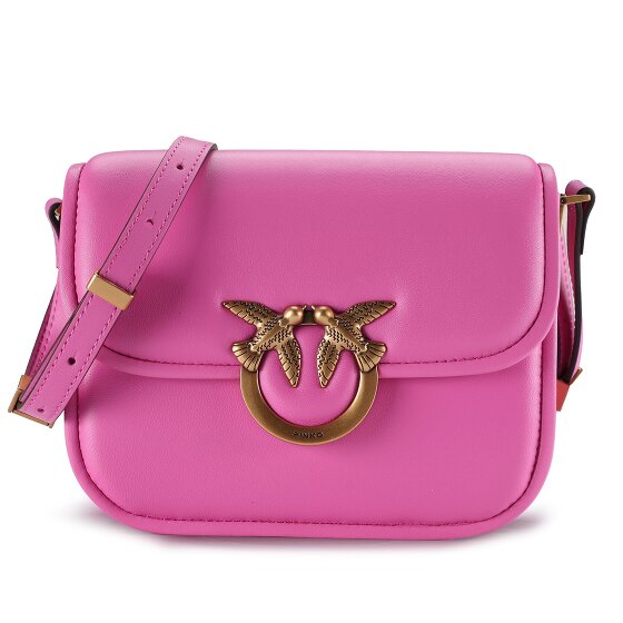 PINKO Love Box Schoudertas Leer 20 cm