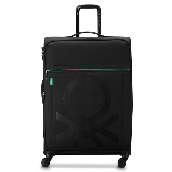 Delsey Paris x United Colors of Benetton Colour Block 4-wiel trolley 77cm met uitbreidingsvouw