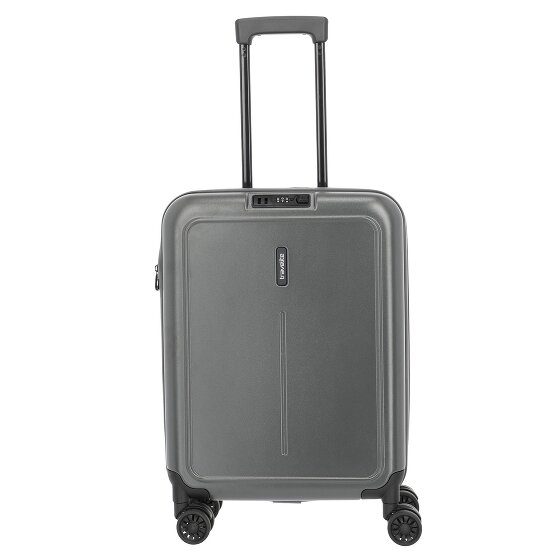 Travelite Basics 4 wielen Cabinewagen 55 cm met uitbreidingsplooi