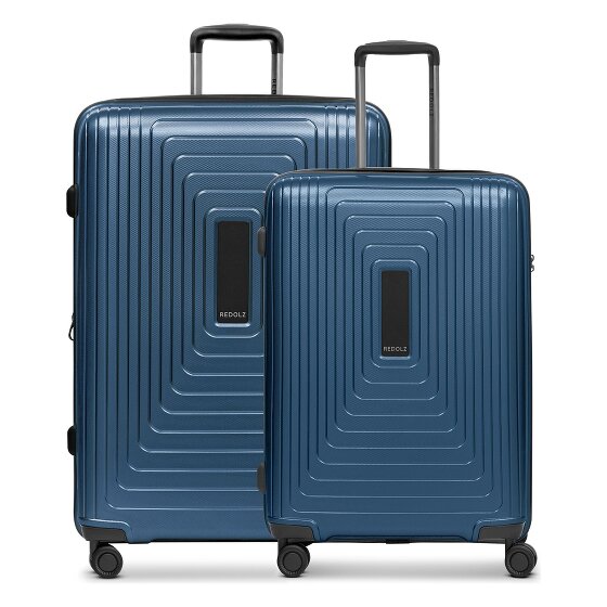 Redolz Essentials 14 4 wielen Kofferset 2-delig met uitbreidingsplooi