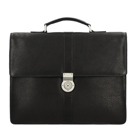 Leonhard Heyden Bergamo aktetas leer 38 cm Laptop compartiment Leonhard Heyden Bergamo aktetas leer 38 cm Laptop compartiment