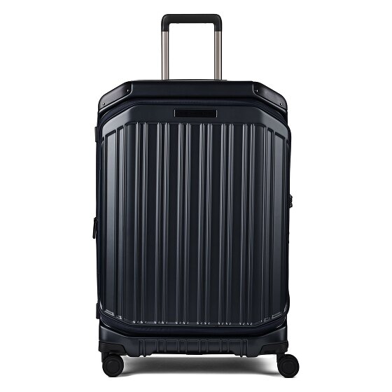 Piquadro PQ-Light 4 wielen Trolley M 69 cm met uitbreidingsplooi