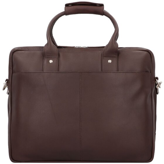 Dermata Aktetas leer 39 cm laptop compartiment