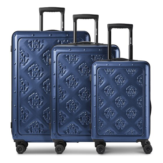 Roberto Cavalli Florence 4 wielen Kofferset 3-delig met uitbreidingsplooi