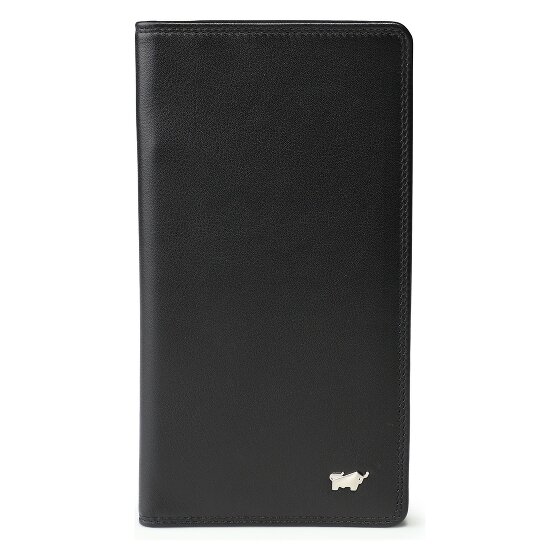 Braun Büffel Golf 3.0 Portemonnee RFID-bescherming Leer 9.5 cm
