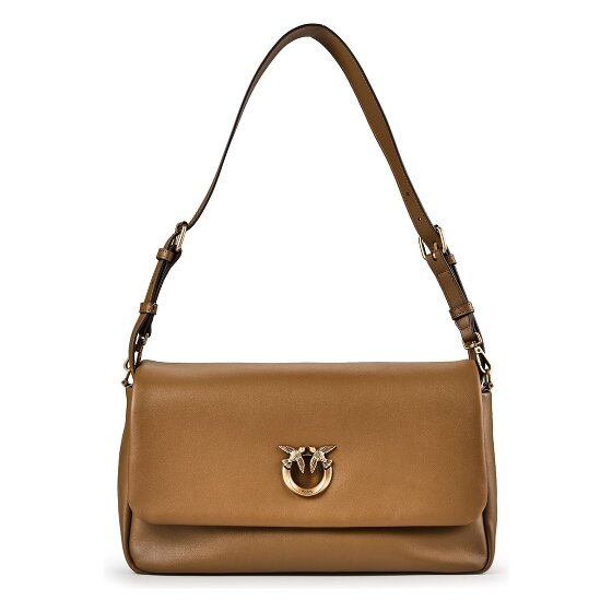 PINKO Click Soft Classic Schoudertas Leder 32 cm