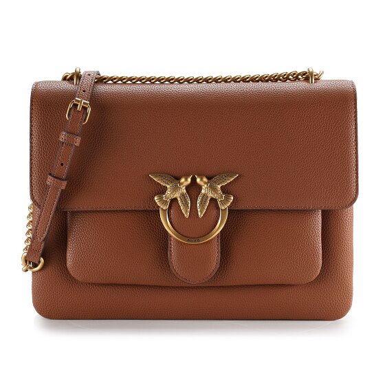 PINKO Love One Schoudertas Leer 30 cm