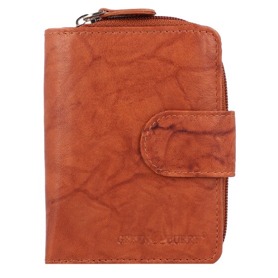 Greenburry Basic Portemonnee RFID Leer 9 cm