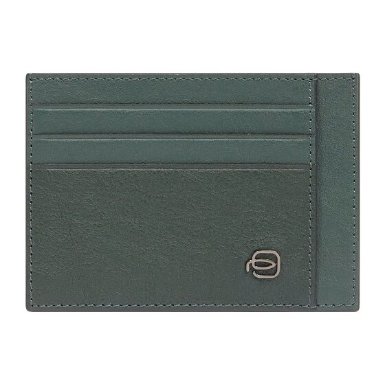 Piquadro Black Square Kredietkaart etui Leer 11 cm