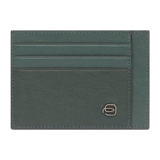 Piquadro Black Square Kredietkaart etui Leer 11 cm