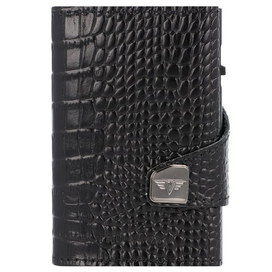 Tru Virtu Click & Slide Creditcardetui Portemonnee RFID Leer 6,5 cm