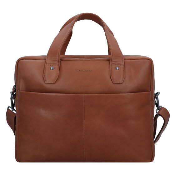 Greenburry Fiorentina Koffer Leer 37 cm Laptop compartiment