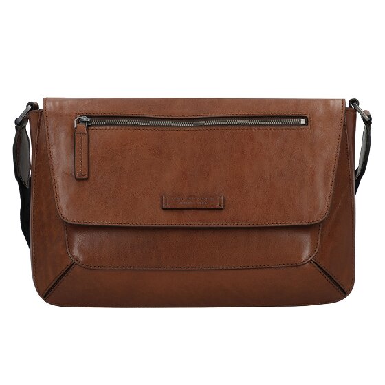 The Bridge Giulio Aktetas Messenger Leer 34 cm