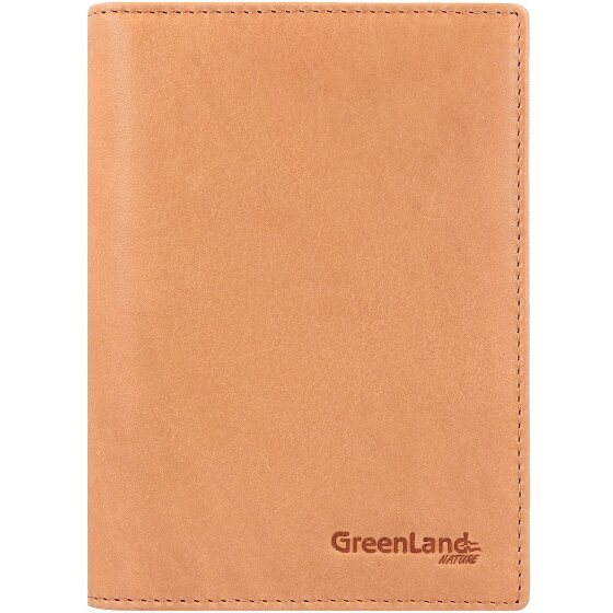 Greenland Nature Zachte gekleurde paspoorthoes RFID leer 12 cm