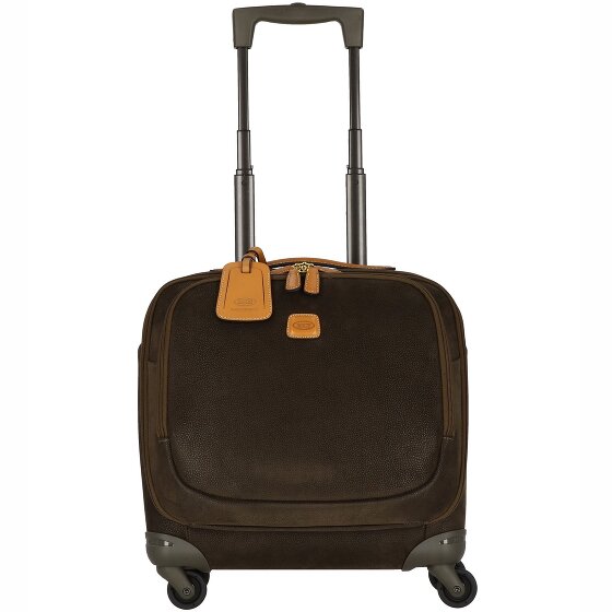 Bric's Life 4-wielige pilot trolley 43 cm Laptopcompartiment