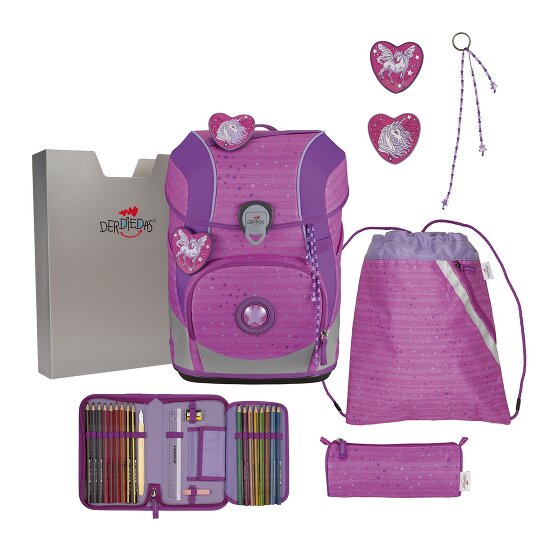 DerDieDas ErgoFlex Tiny Schooltas set 6-delig DerDieDas ErgoFlex Tiny Schooltas set 6-delig