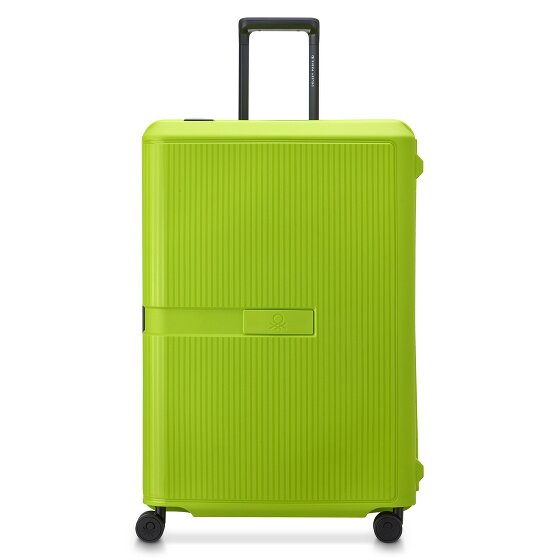 Delsey Paris x United Colors of Benetton Colour Block harde 4-wiel trolley 76 cm