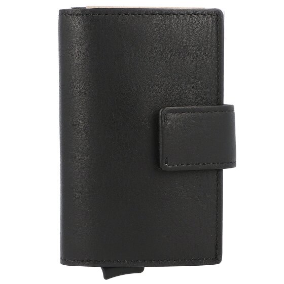 Maître F3 c-drie creditcard etui RFID leer 6,5 cm