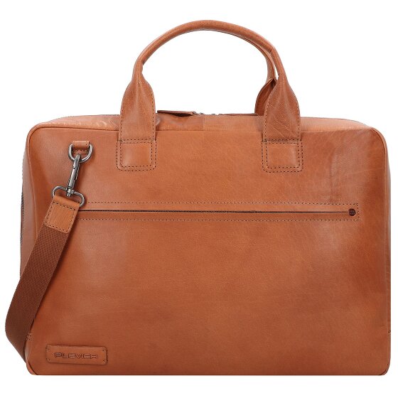 Plevier Rock Koffer RFID-bescherming Leer 43 cm Laptop compartiment