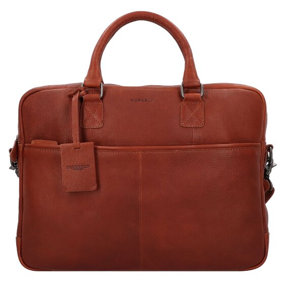 Burkely Antieke Avery aktetas Leer 40 cm Laptopcompartiment