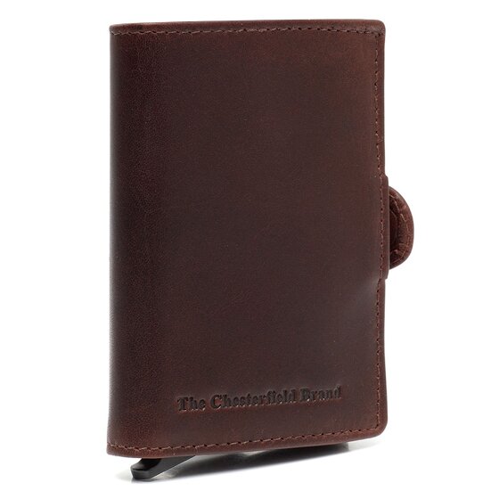 The Chesterfield Brand Lagos Kredietkaart etui RFID-bescherming Leer 6.5 cm