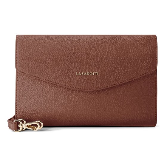 Lazarotti Bologna Leren clutch schoudertas leer 23 cm