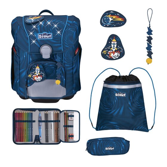 Scout Micro Schooltas set 5-delig Scout Micro Schooltas set 5-delig