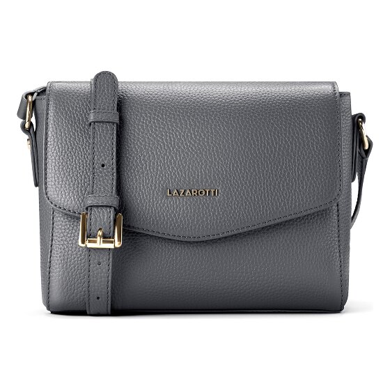 Lazarotti Bologna Leren Crossbody schoudertas leer 22 cm