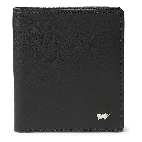 Braun Büffel Golf 3.0 Portemonnee RFID-bescherming Leer 11 cm