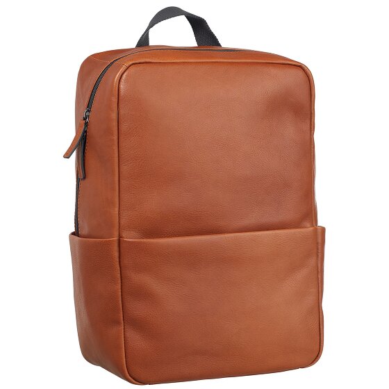 Leonhard Heyden Hamburg Rugzak Leer 40 cm Laptopvak