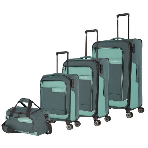 Travelite VIIA 4-wiel bagageset 4st.
