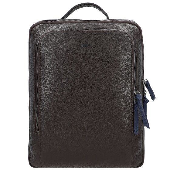 Braun Büffel Novara Zakelijke rugzak Leer 43 cm Laptop compartiment