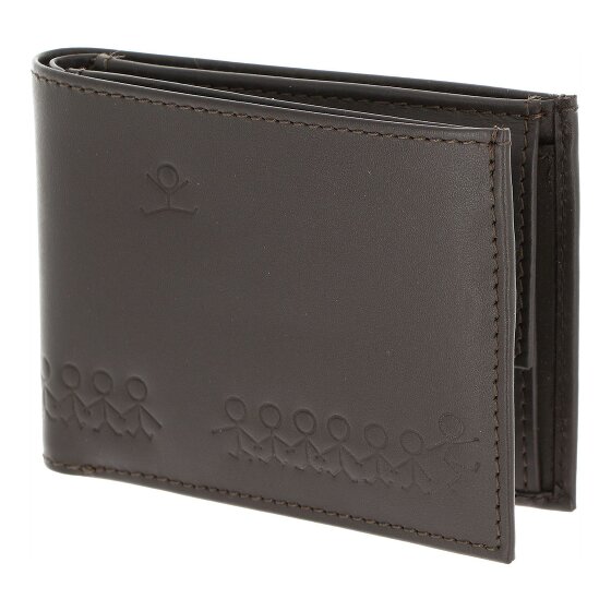 oxmox Leather Portemonnee RFID-bescherming Leder 11 cm