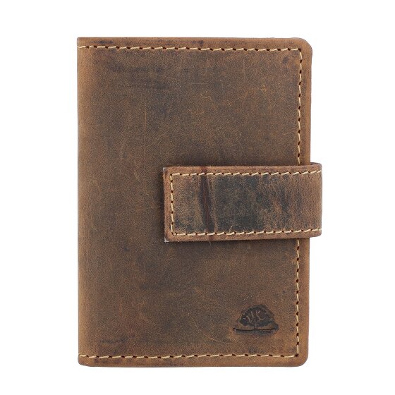 Greenburry Vintage Portemonnee RFID Leer 7 cm