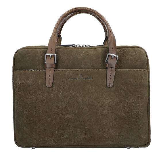 Castelijn & Beerens Nubuck Koffer Leer 41 cm Laptop compartiment