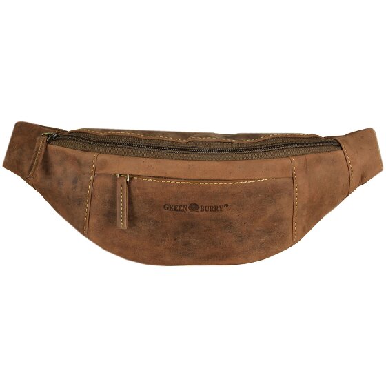 Greenburry Vintage heuptasje leer 36 cm