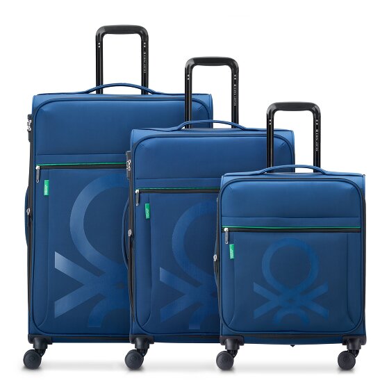Delsey Paris x United Colors of Benetton Colour Block 4-wiel kofferset 3 st.