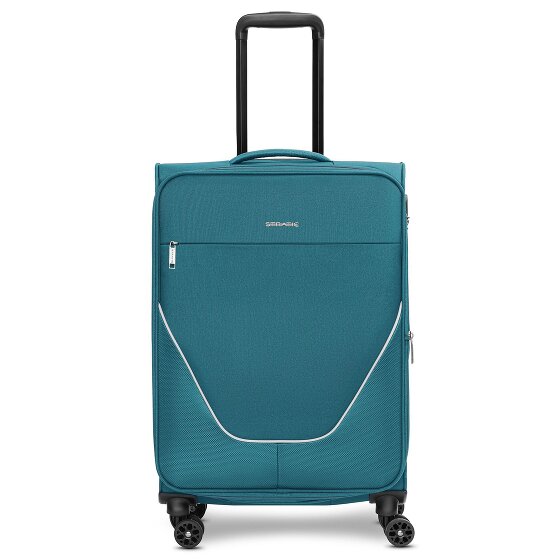 Stratic taska 4-wiel trolley M 65 cm met uitvouwbare plooi