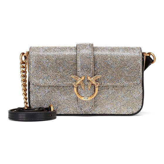 PINKO Love One Mini tas Schoudertas Leer 18 cm