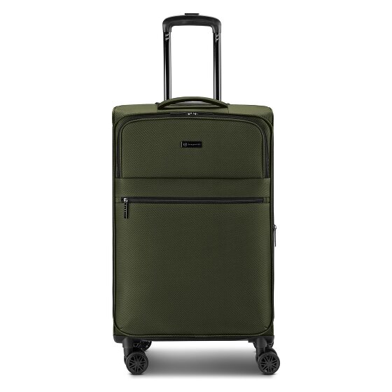 bugatti Valencia Soft 4 wielen Trolley M 65 cm met uitbreidingsplooi