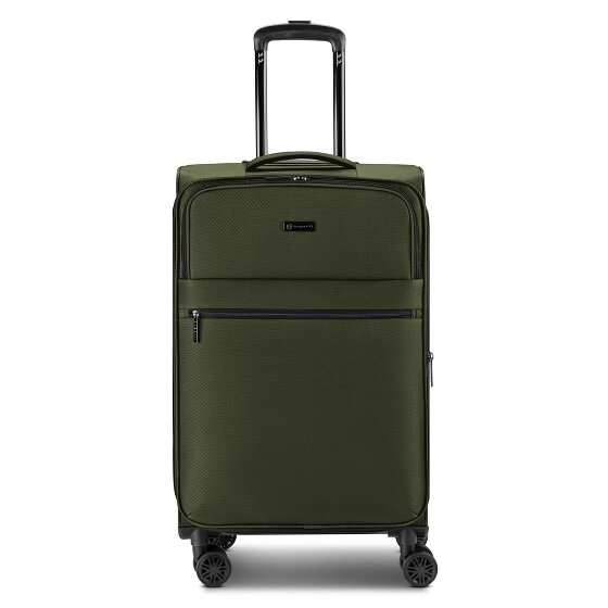 bugatti Valencia Soft 4 wielen Trolley M 65 cm met uitbreidingsplooi
