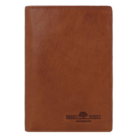 Greenburry Newport Portemonnee RFID-bescherming Leer 9 cm