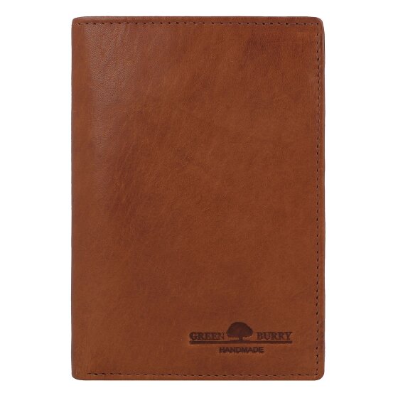 Greenburry Newport Portemonnee RFID-bescherming Leer 12.5 cm
