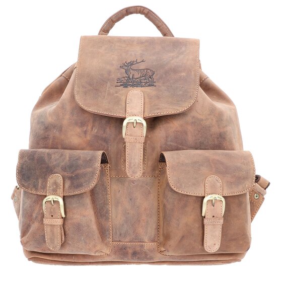 Greenburry Vintage rugzak leer 40 cm